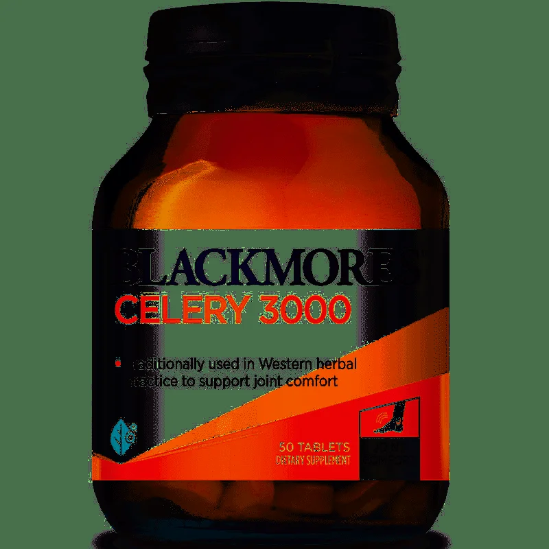 Blackmores BM澳佳宝 芹菜籽精华50片痛风风湿救星 【保质期2027/03】